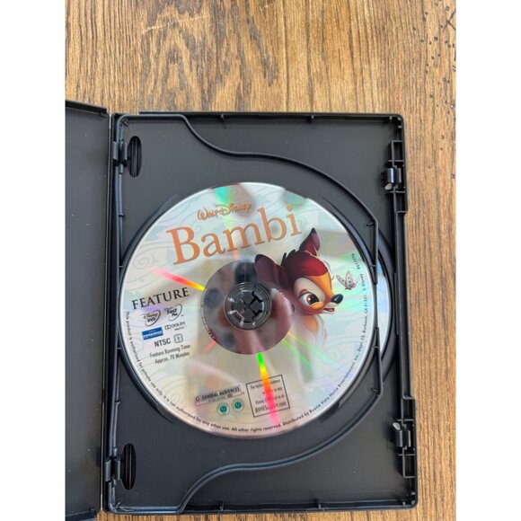 Walt Disneys Bambi 2-Disc DVD Enhanced Edition Classic Film Animation Pre-Owned - Picture 4 of 5